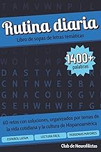 Cuaderno de Sopa de Letras – Rutina diaria (Spanish – Latin America)